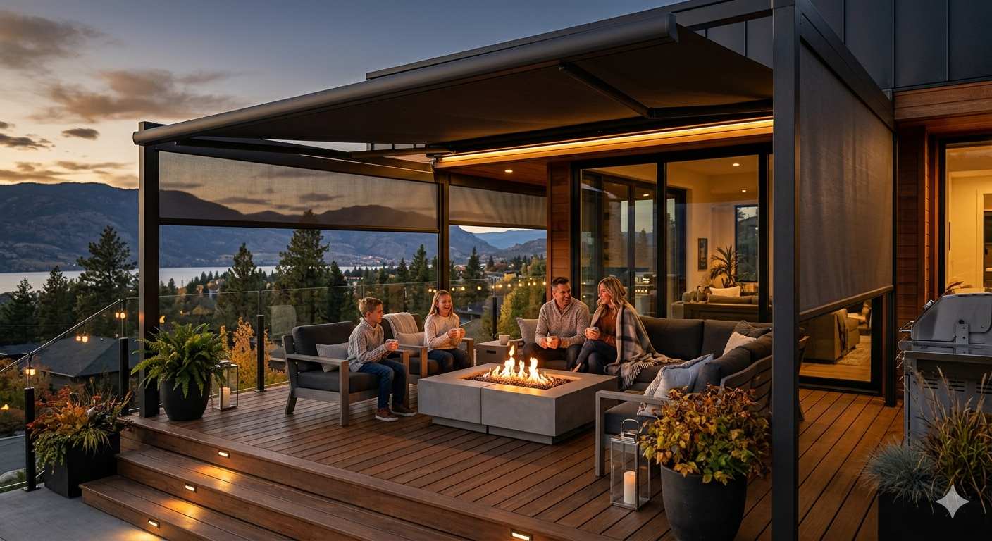 How to Extend Patio Season With Awnings and Screens