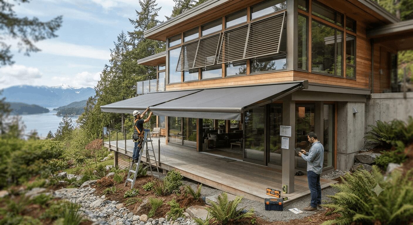 Local Building Considerations for Exterior Shading Systems in BC