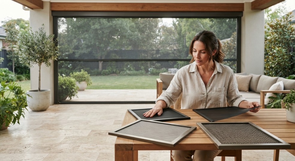 How to Choose the Right Mesh for Your Retractable Screen Needs